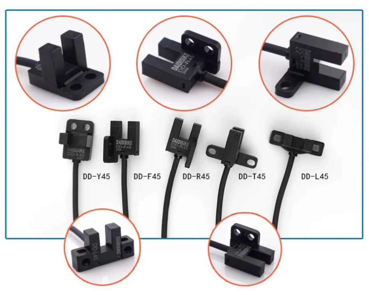 戴迪斯科 DD-L25/45 系列微槽型光电传感器｜重复精度0.01mm｜10种外形超小机身｜IP65｜国产替代 主图 7